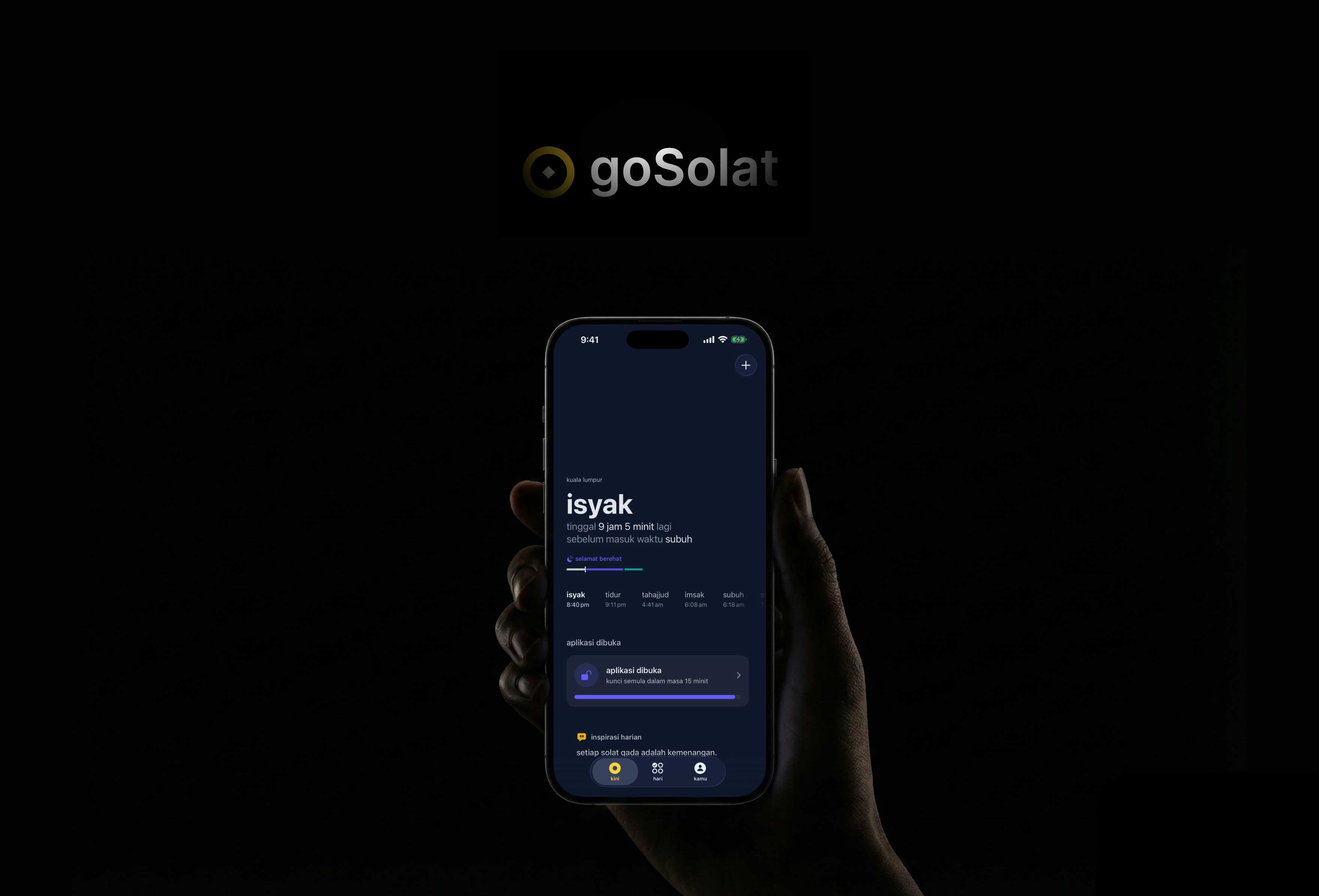 goSolat App Context